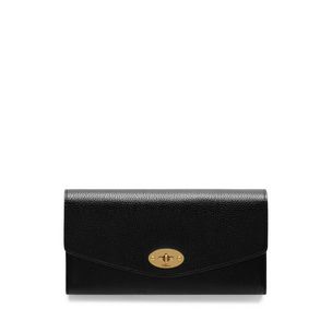 Medium Darley Wallet Small Classic Grain (Black)