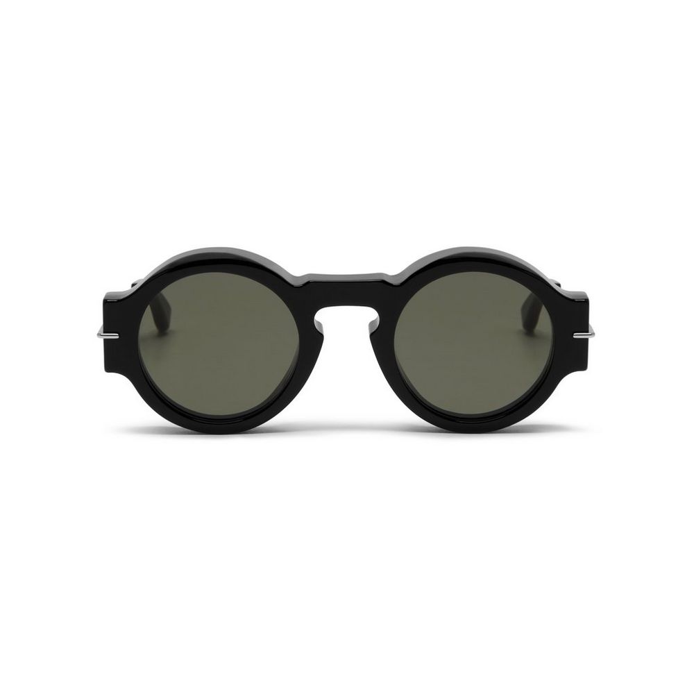Bar Sunglasses Black acetate with metal Winter '16 Mulberry
