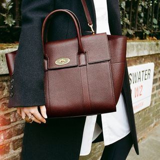 極美品】マルベリー Mulberry Bayswater with Strapバッグ