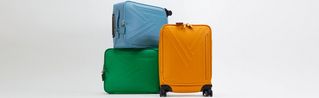 Mulberry suitcases in multiple colours