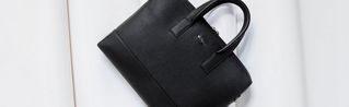 Mulberry Farringdon Aktentasche in Schwarz