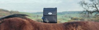 Mulberry Small Antony bag in navy leather