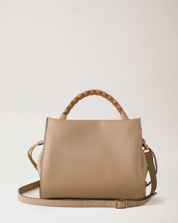 【MULBERRY】Small Iris 2WAYハンドバッグ Mulberry | Small Iris | Black & Midnight Heavy Grain | Women