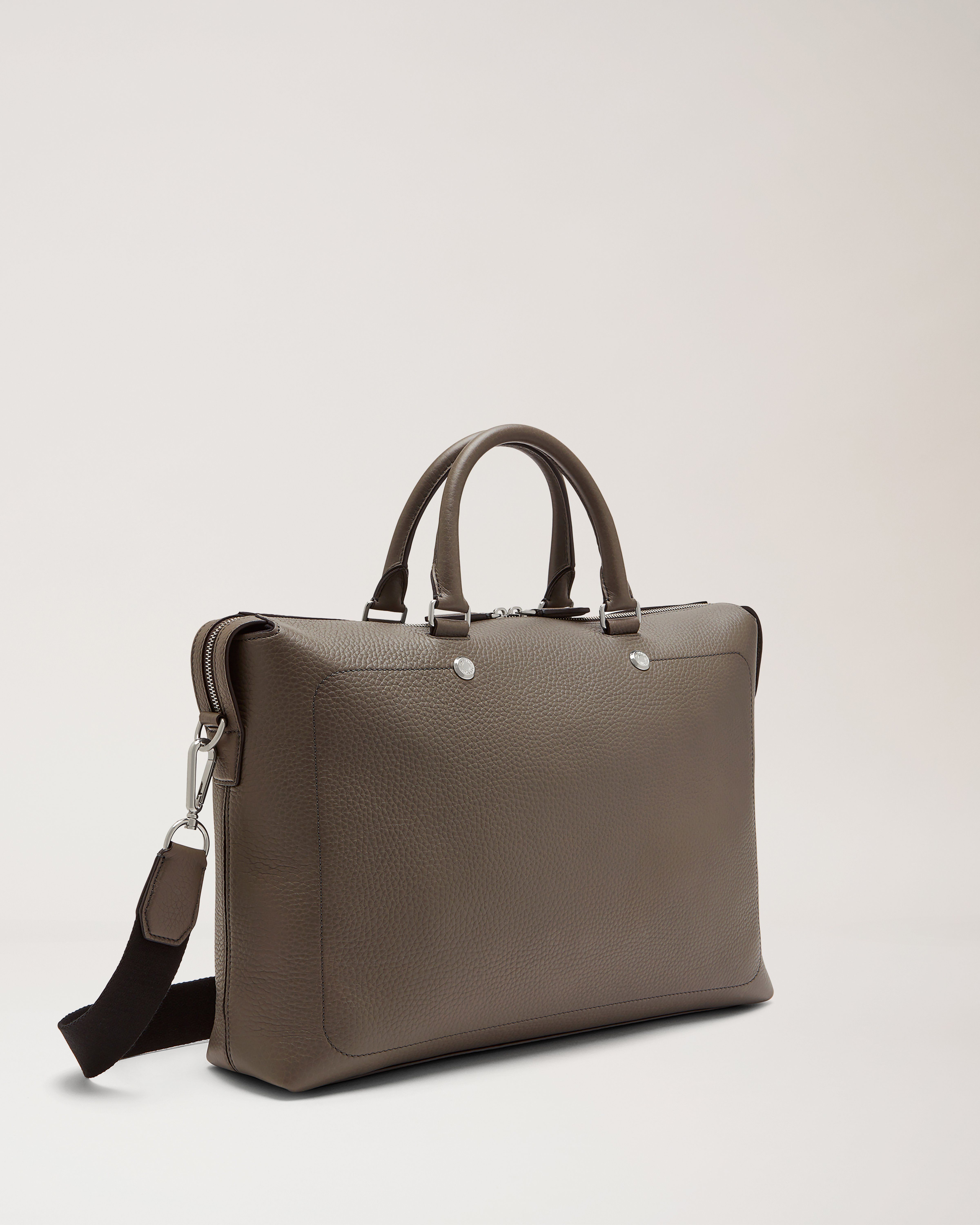 mulberry leather briefcase
