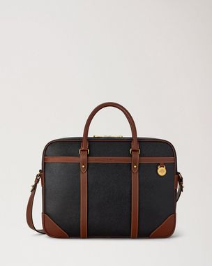 Mulberry | ベルグレイブ シングル ブリーフケース | ブラック