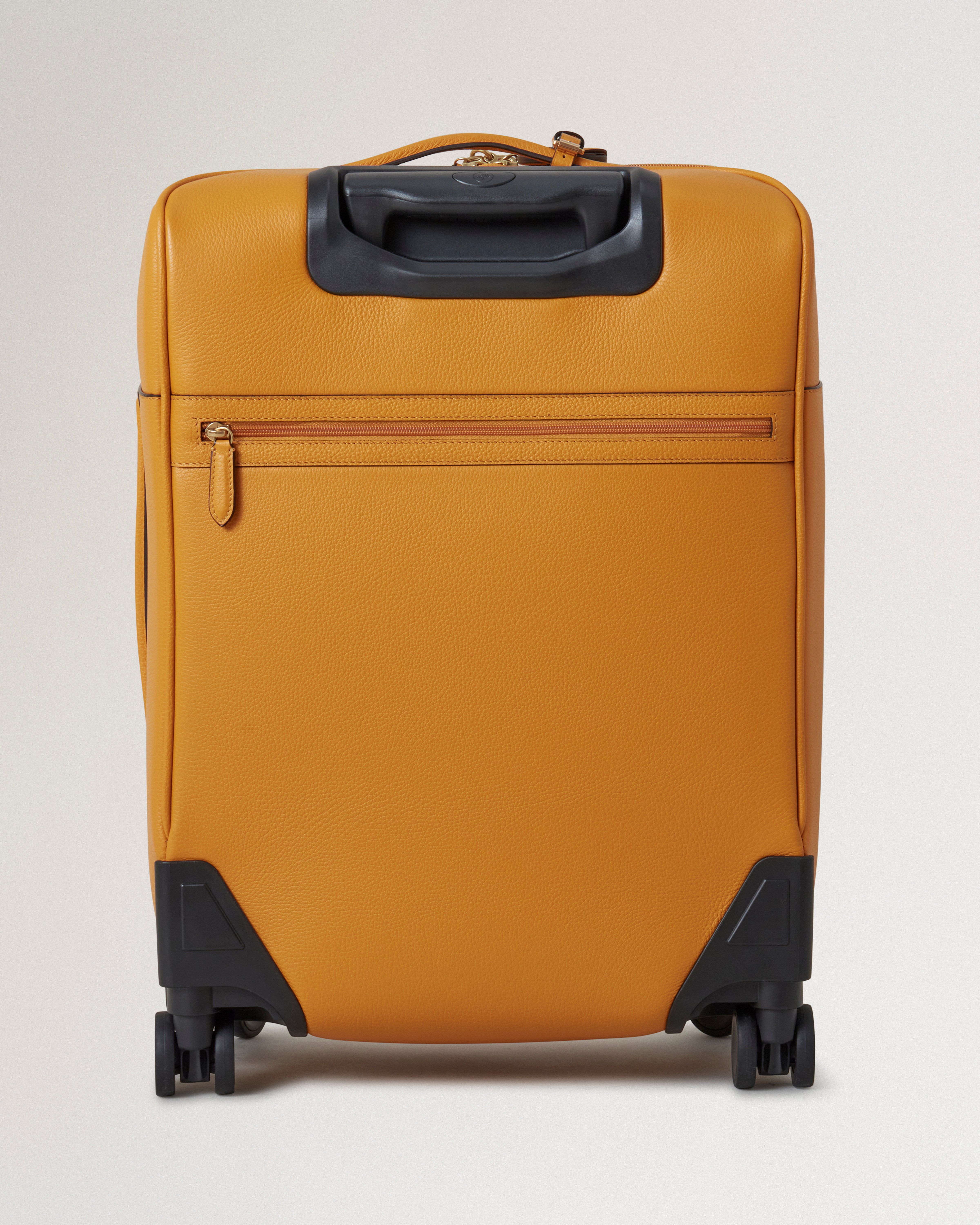 Leather 4 Wheel Suitcase