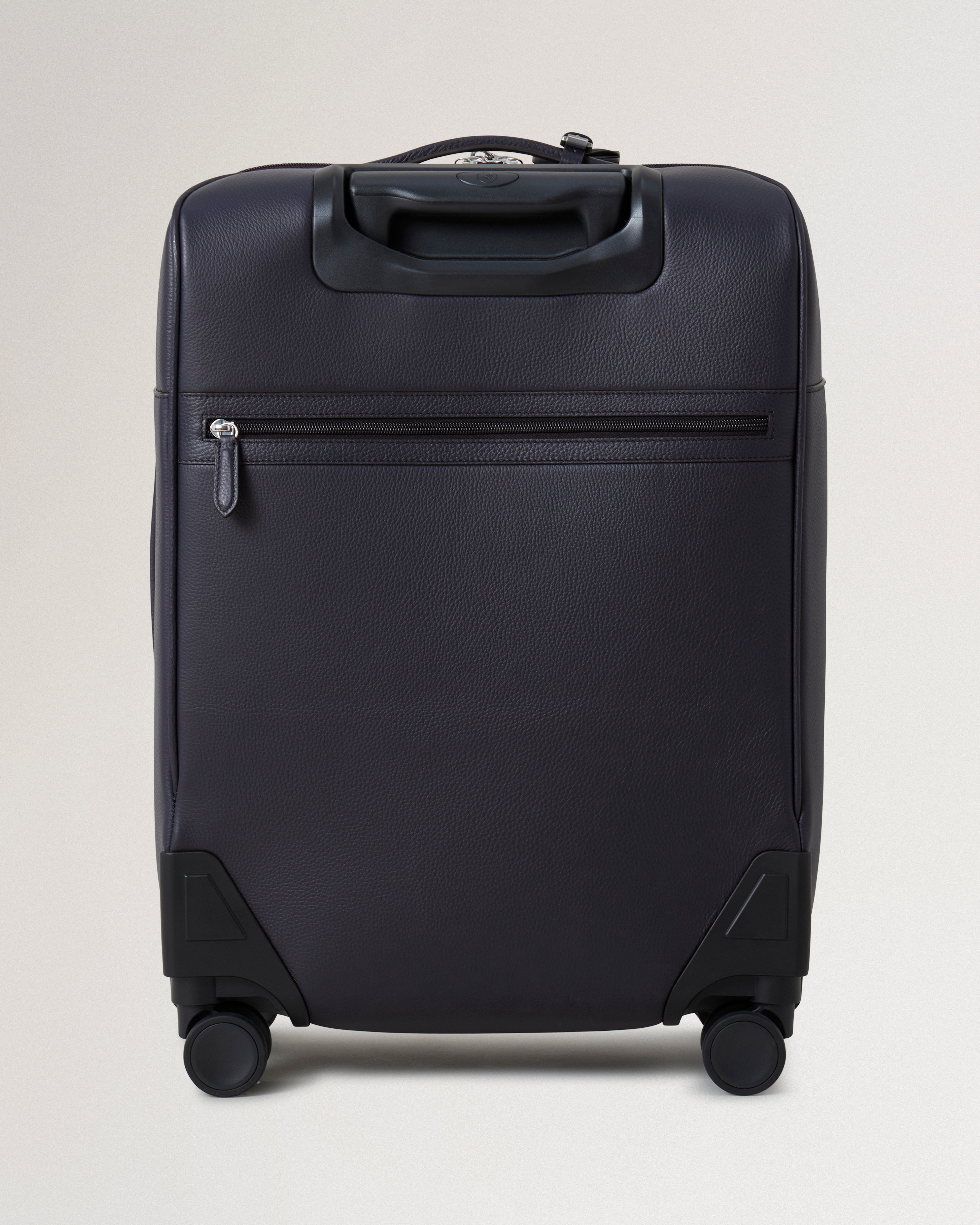 Leather 4 Wheel Suitcase