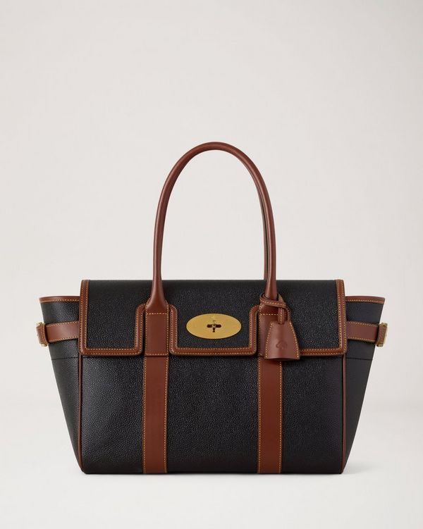Mulberry | ベイズウォーター | ブラック＆コニャック バイオベース