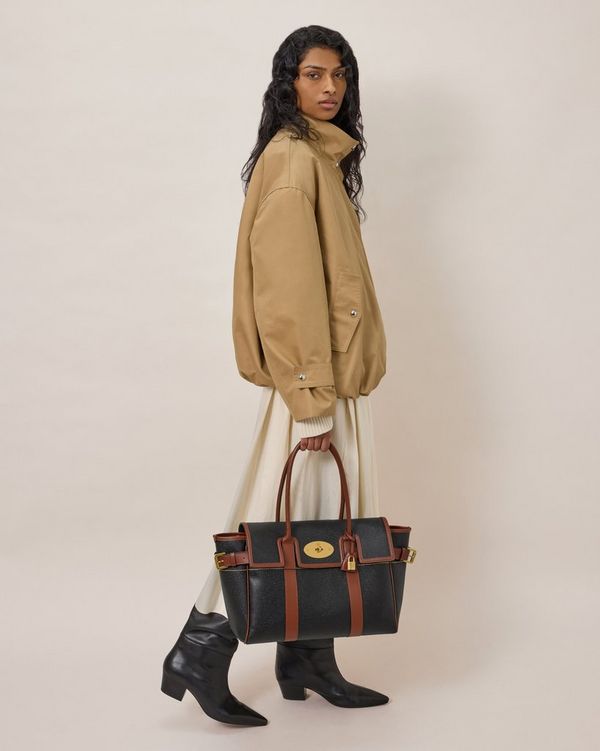 Mulberry | ベイズウォーター | ブラック＆コニャック バイオベース