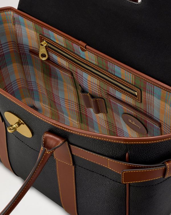 Mulberry | ベイズウォーター | ブラック＆コニャック バイオベース