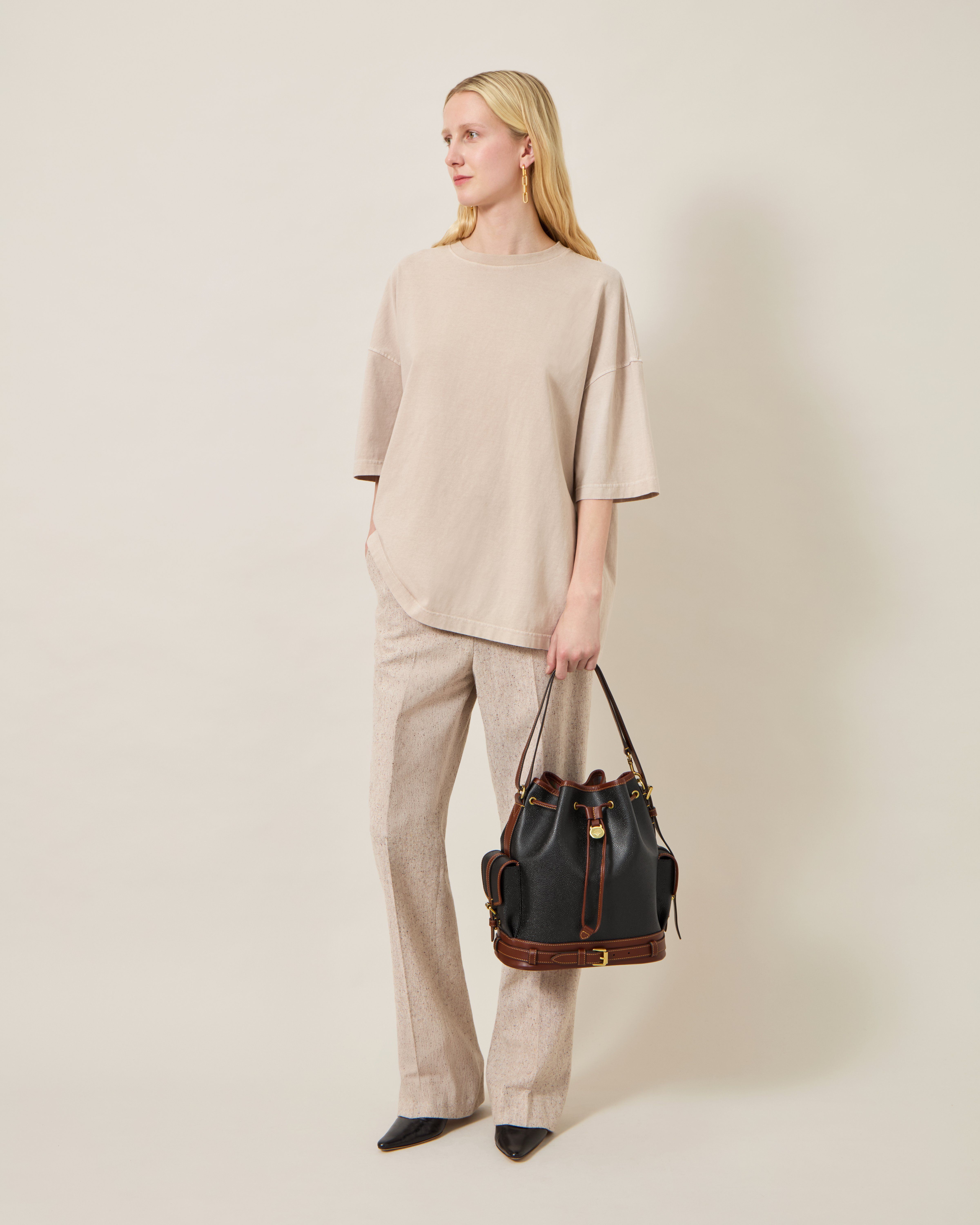 Mulberry | スコッチグレイン バケット | ブラック＆コニャック バイオ