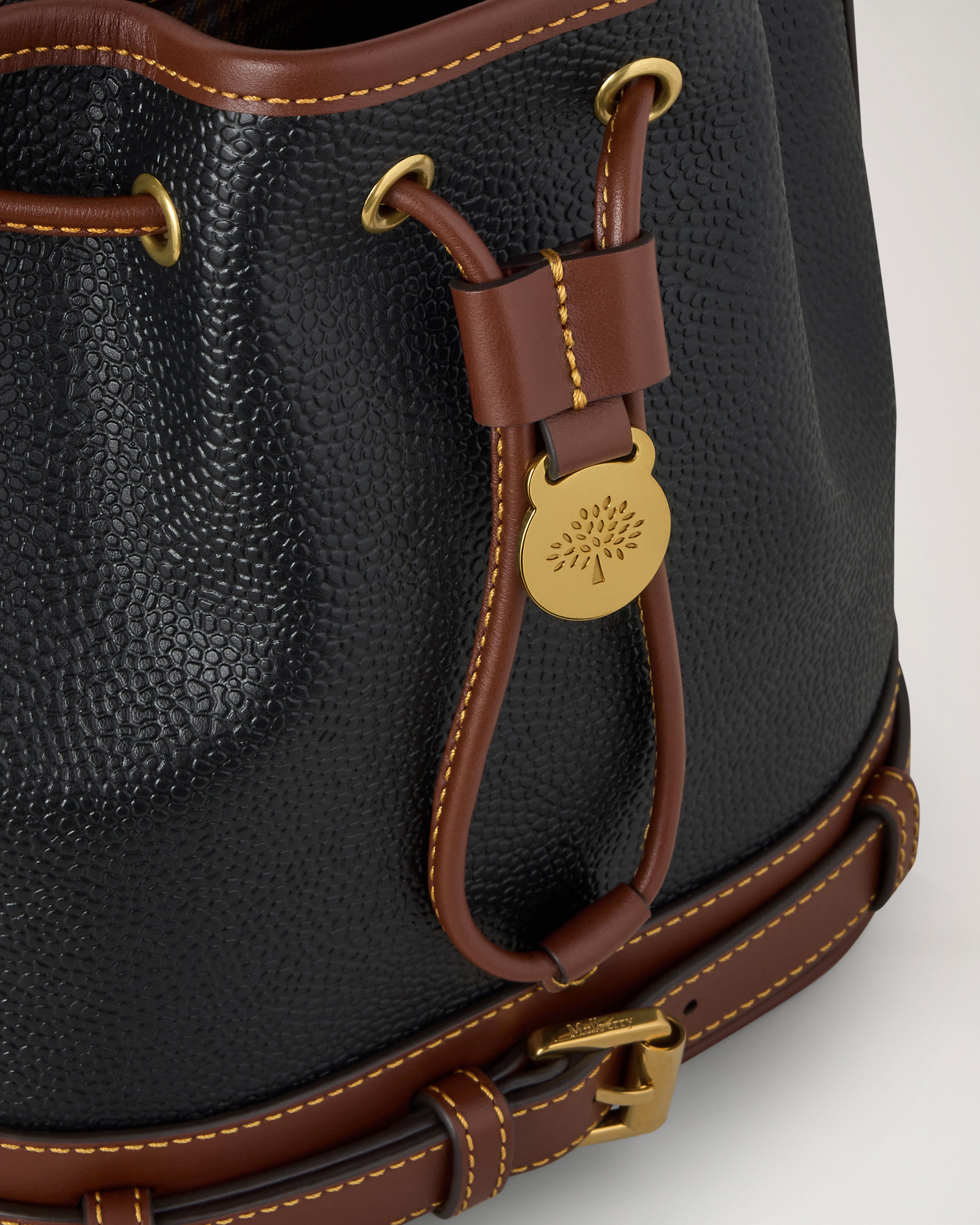Mulberry | スモール スコッチグレイン バケット | ブラック