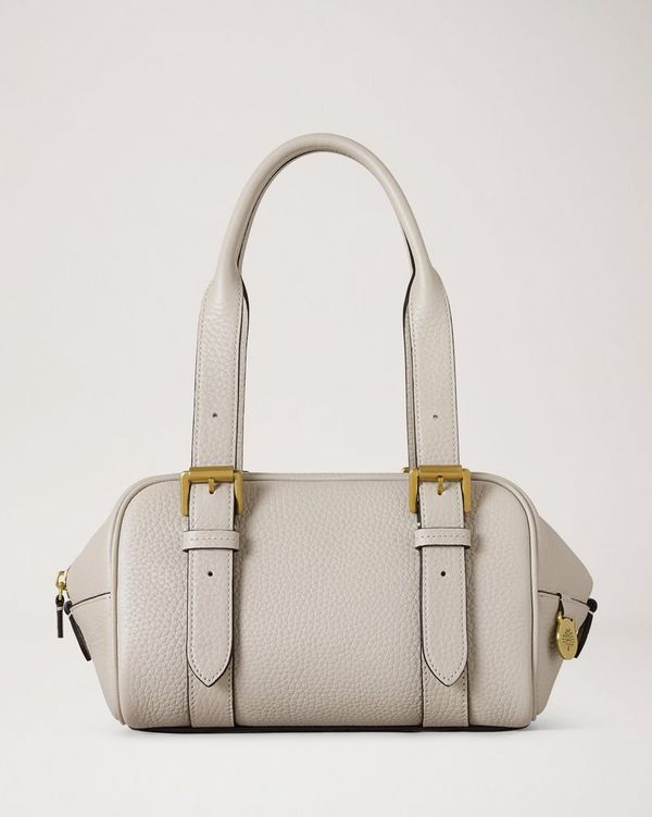 Mulberry | Small Boston | Chalk Heavy Grain | Gifts