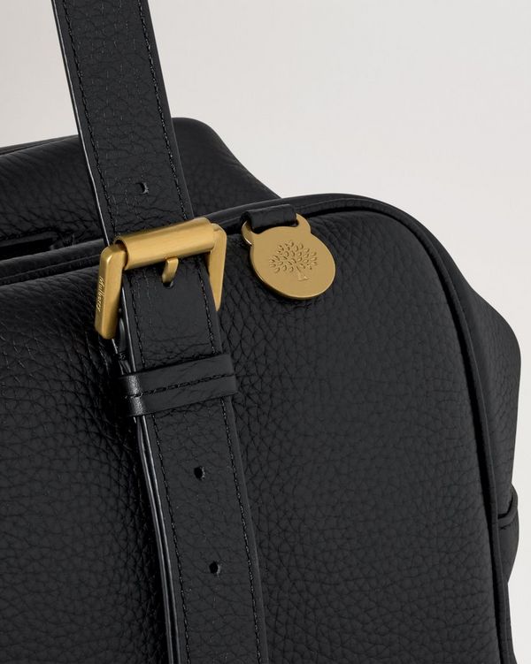 Mulberry | ボストン | ブラック ヘビーグレインレザー | Women