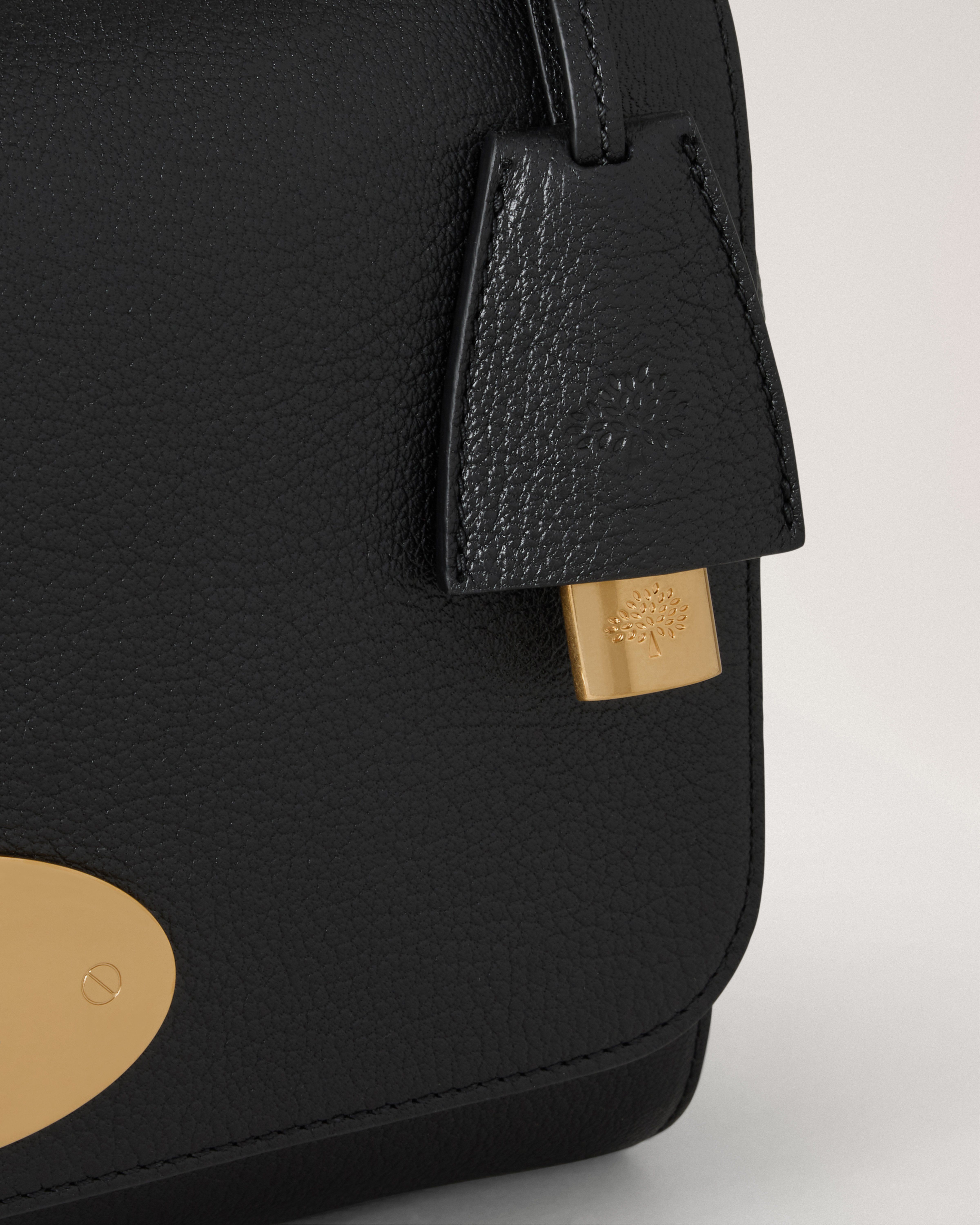 Mulberry | Medium Lily | Black Glossy Goat | Women