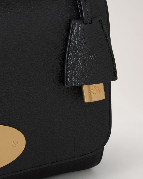 Mulberry | Medium Lily | Black Glossy Goat | Women