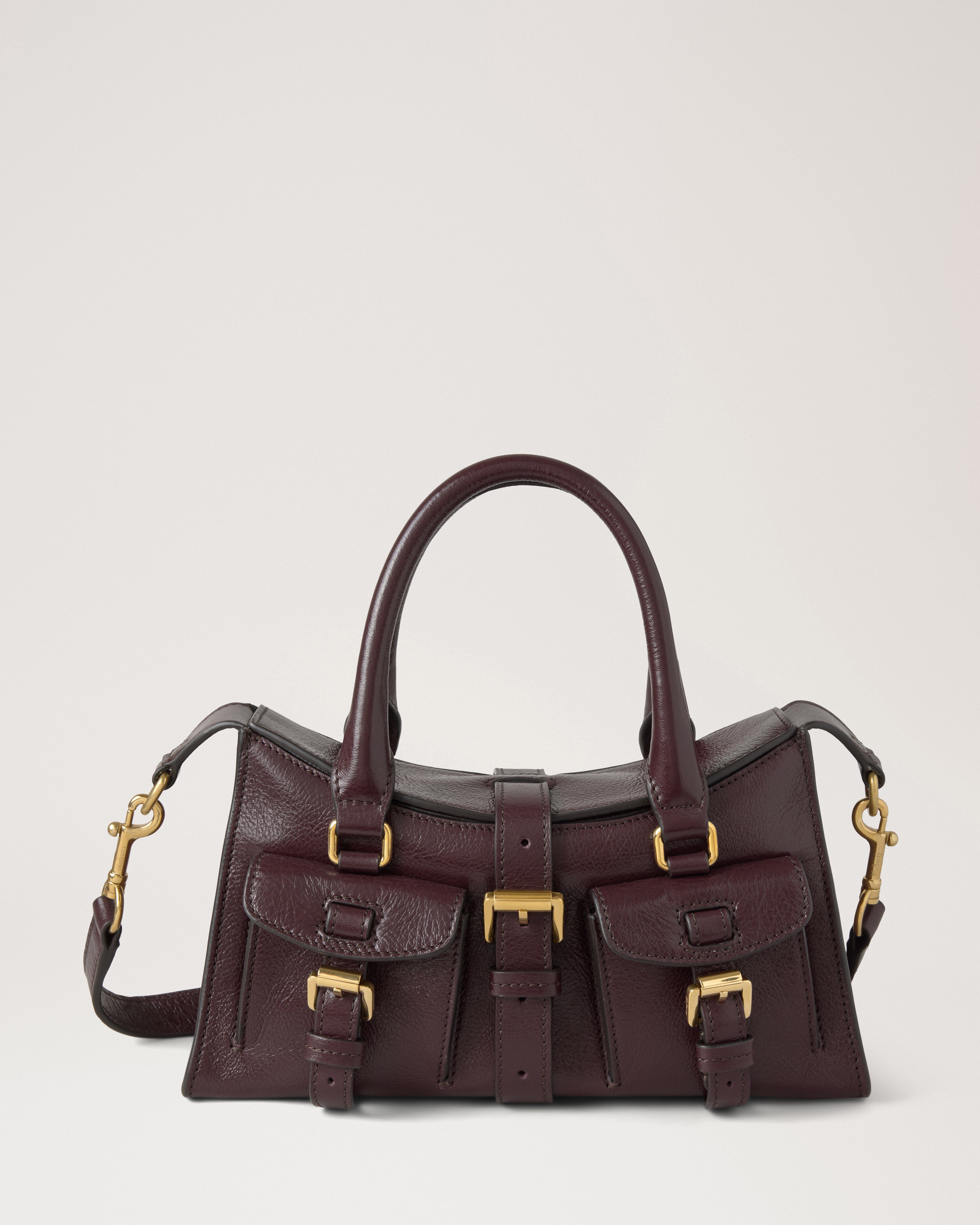 Mulberry | ミニ ロクサンヌ | オックスブラッド ハイシャインレザー