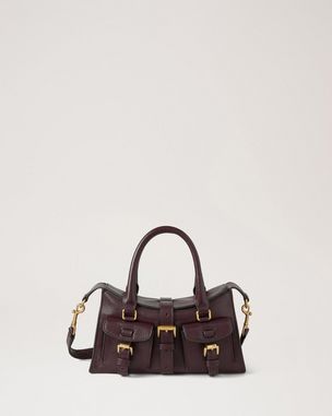Mulberry | Medium Lily | Oxblood High Shine Leather | Gifts For Her