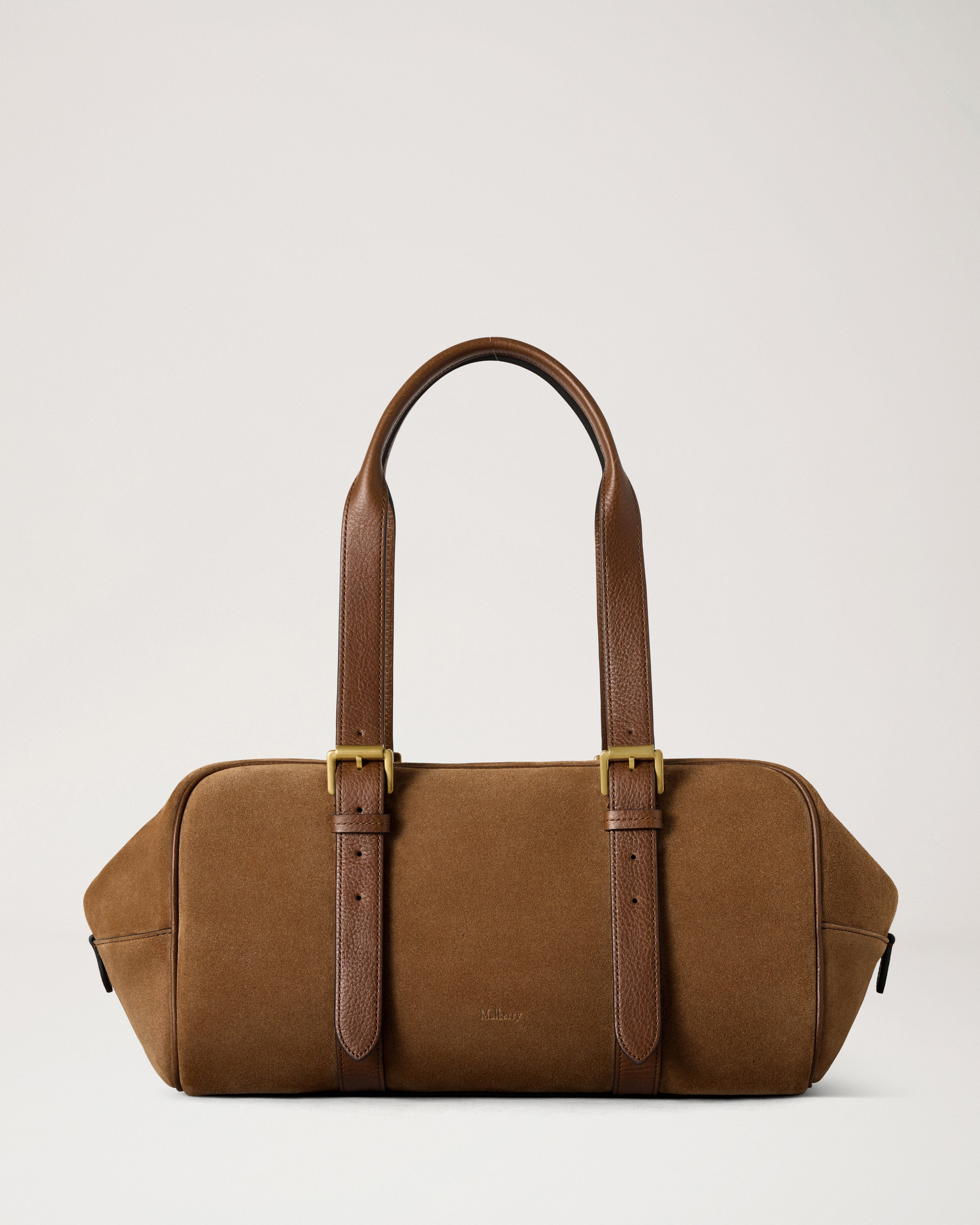 Mulberry | ボストン | ヴィンテージオーク スエード | 女性へのギフト