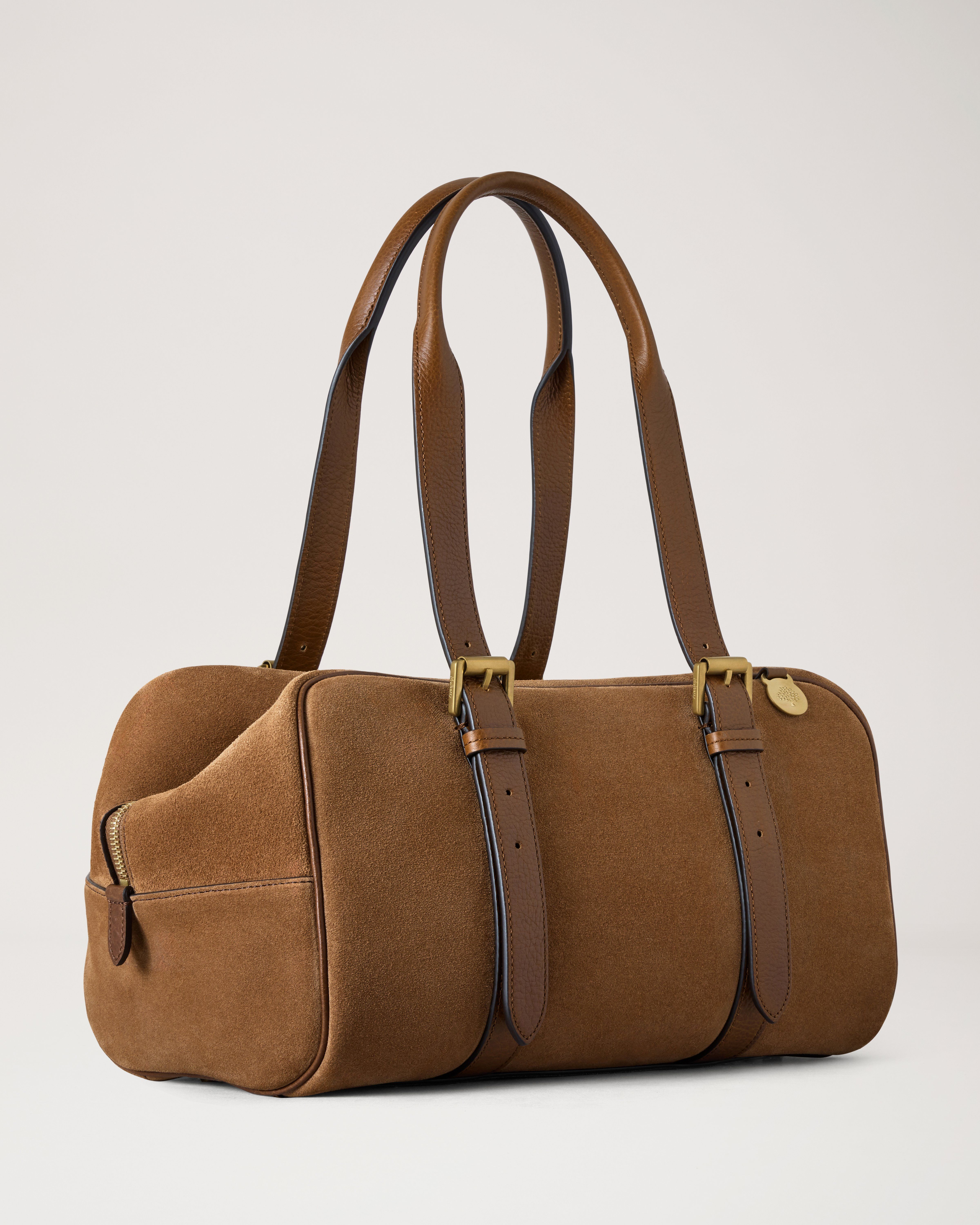 Mulberry | ボストン | ヴィンテージオーク スエード | 女性へのギフト