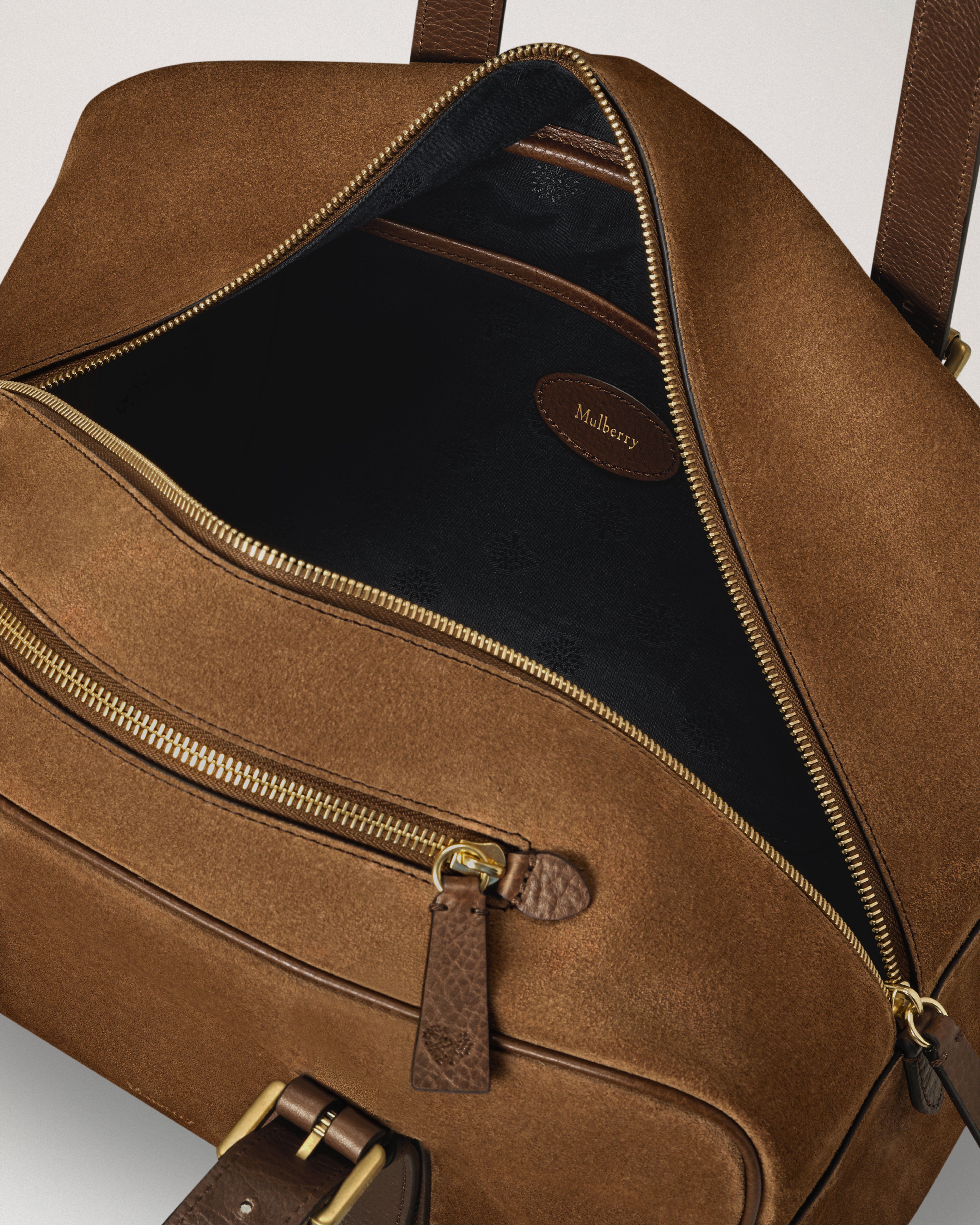 Mulberry | ボストン | ヴィンテージオーク スエード | 女性へのギフト