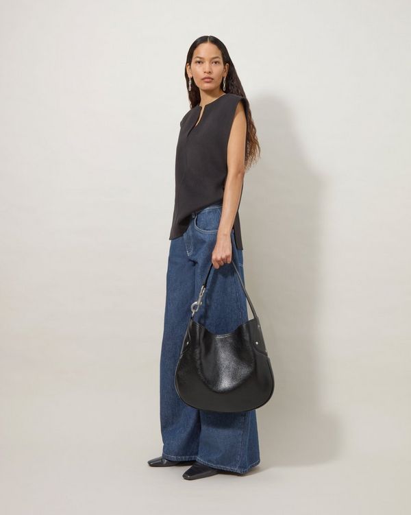 マルベリー ショルダーバッグ - 黒 レザー MULBERRY マルベリー ブラックレザー ショルダーバッグ 【公式通販】