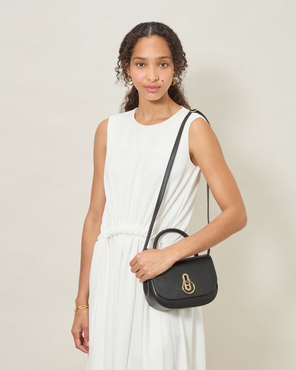 ⭐️新品未使用/公式完売⭐️　Mulberry　ミニライダース　トップハンドル Mulberry | スモール アンバリー トップハンドル | ブラック サプル