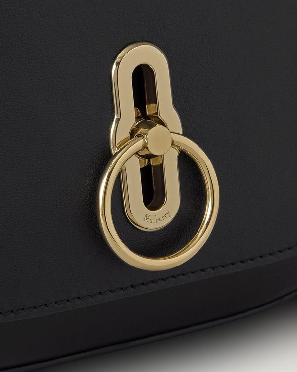 Mulberry | スモール アンバリー トップハンドル | ブラック サプル