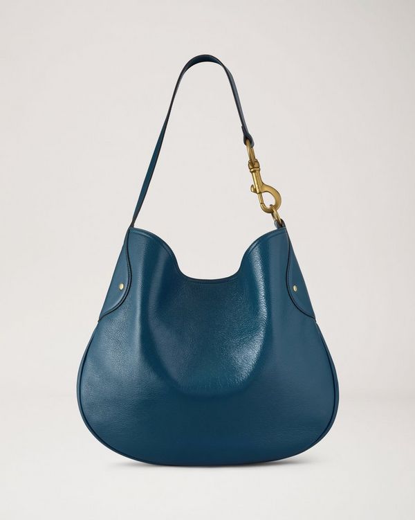 Mulberry | Hackney Shoulder Bag | Out of the Blue High Shine Leather