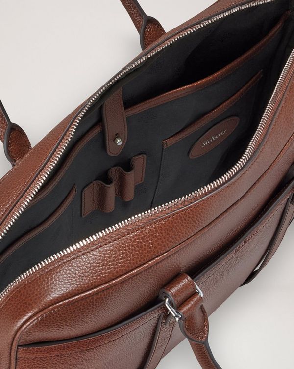 Mulberry | ヘリテージ ブリーフケース | オーク ツートンカラー