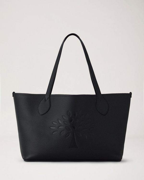 Mulberry | ツリー トート | ブラック ヘビーグレインレザー | Women