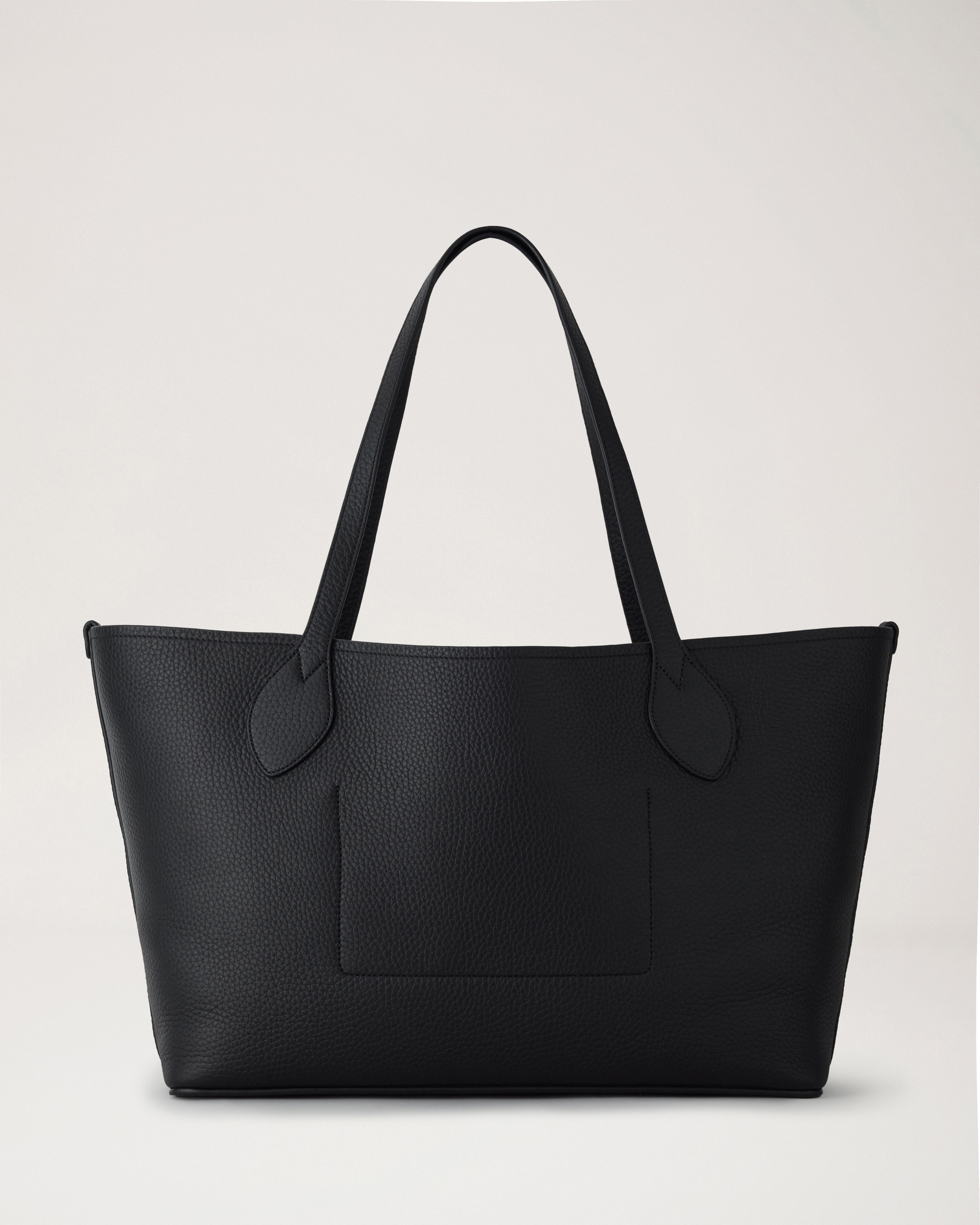 Mulberry | ツリー トート | ブラック ヘビーグレインレザー | Women