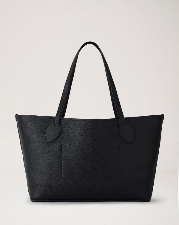 Mulberry | ツリー トート | ブラック ヘビーグレインレザー | Women