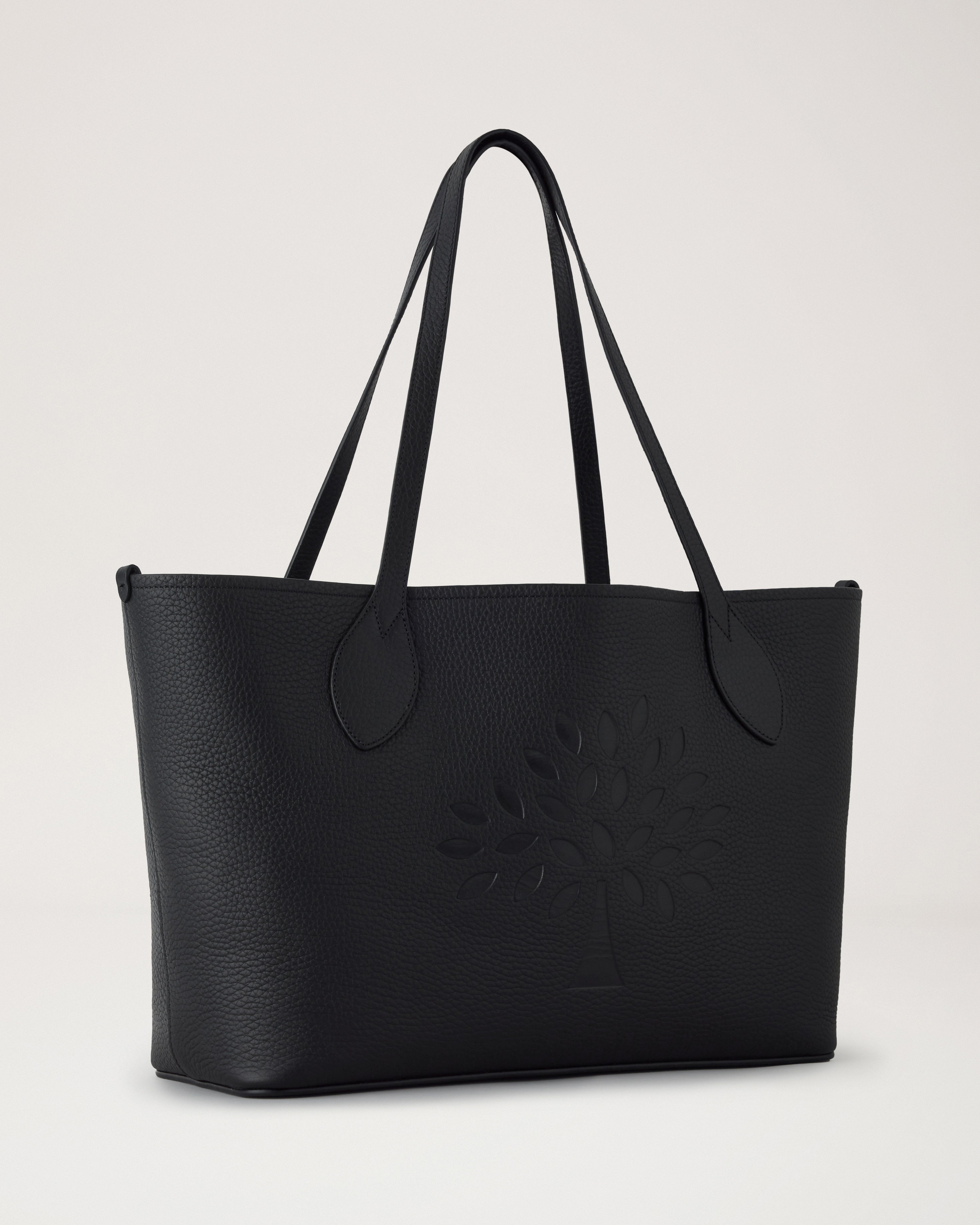 ✨未使用に近い✨　 mulberry トートバッグ　ブラック　黒　レザー Mulberry | ツリー トート | ブラック ヘビーグレインレザー | Women