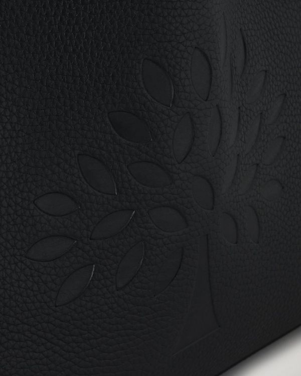 Mulberry | Tree Tote | Black Heavy Grain | Women