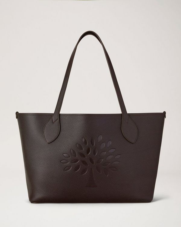 Mulberry | ツリー トート | エボニー ヘビーグレインレザー | Women