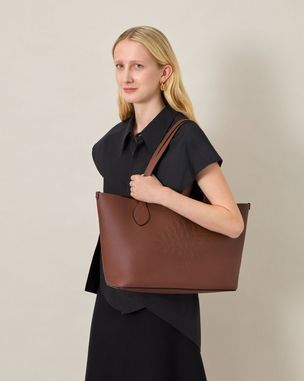 希少 MULBERRY マルベリー ビッグトート レザー ダークブラウン A4可 ベイズウォーター 9 to 5 Bayswater 9 to 5（ショルダーバッグ