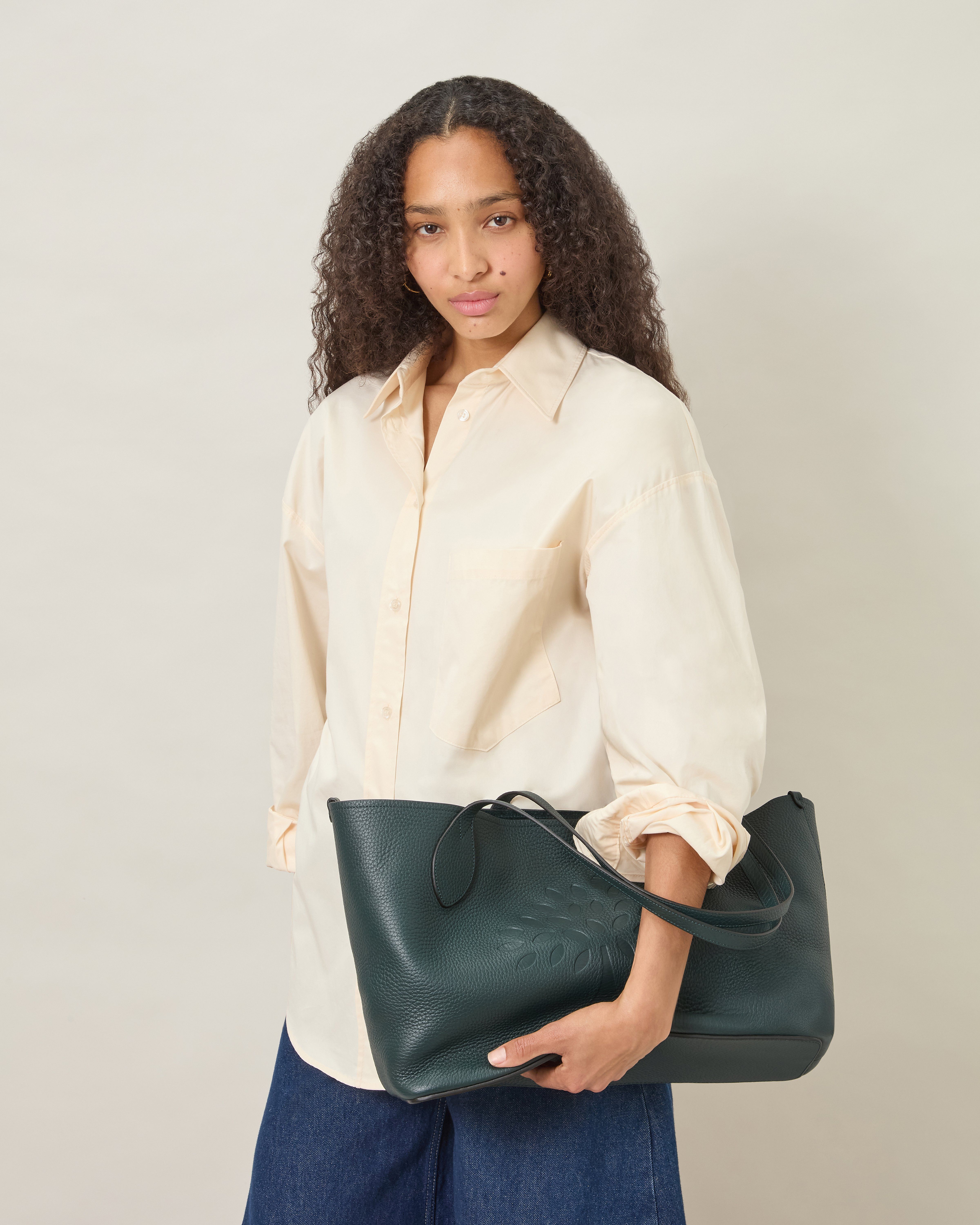 新鮮マルベリー Mulberry | Tree Tote | Mulberry Green Heavy Grain | Women
