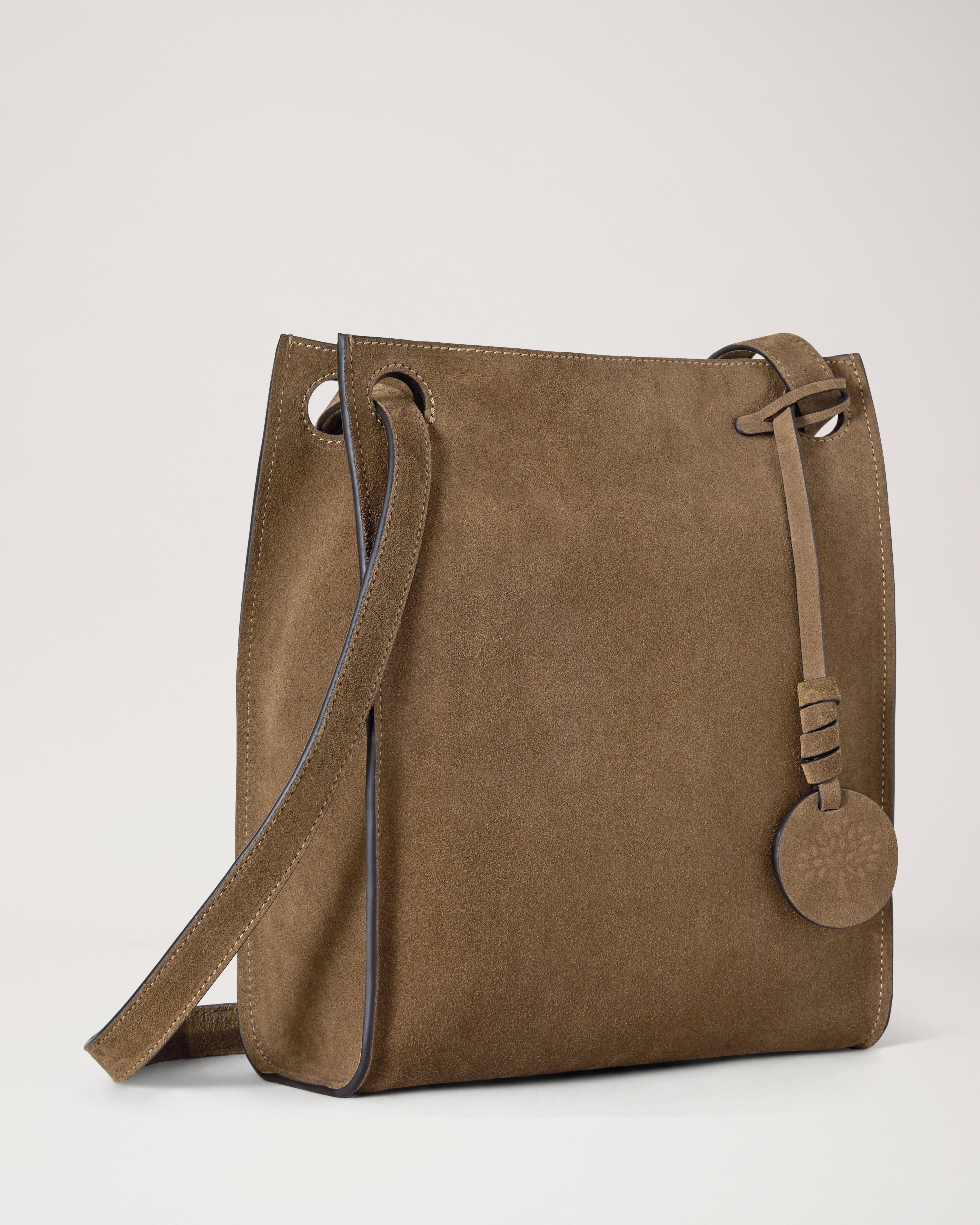 Mulberry | Mini Soft Tote | Salcombe Sand Suede | Women