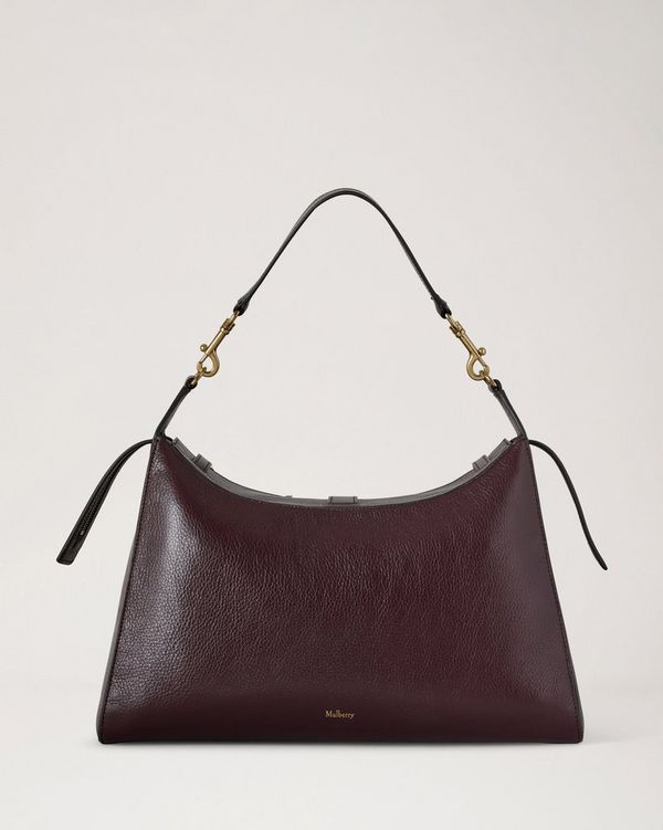 Mulberry | Roxanne Shoulder Bag | Oxblood High Shine Leather