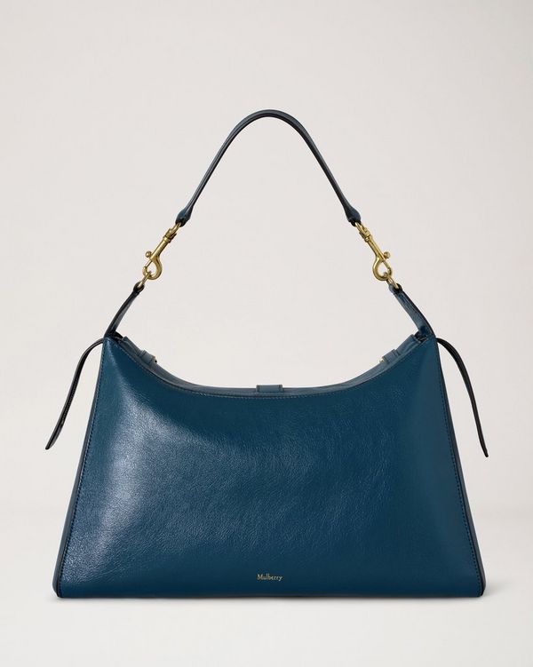 Mulberry | Roxanne Shoulder Bag | Out of the Blue High Shine Leather