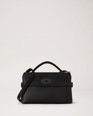 Mulberry | ボストン | ブラック ヘビーグレインレザー | Women