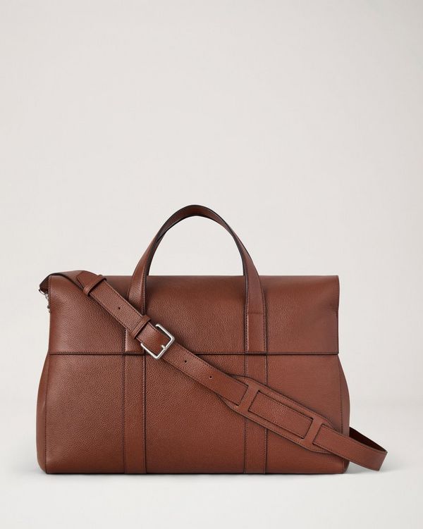Mulberry | Piccadilly Messenger | Oak Two-Tone Small Classic Grain