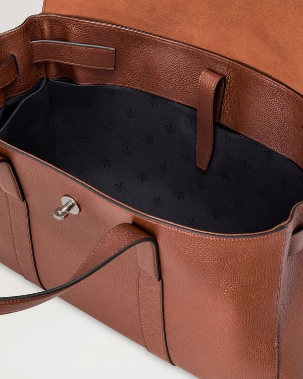 Mulberry | Piccadilly Messenger | Oak Two-Tone Small Classic Grain