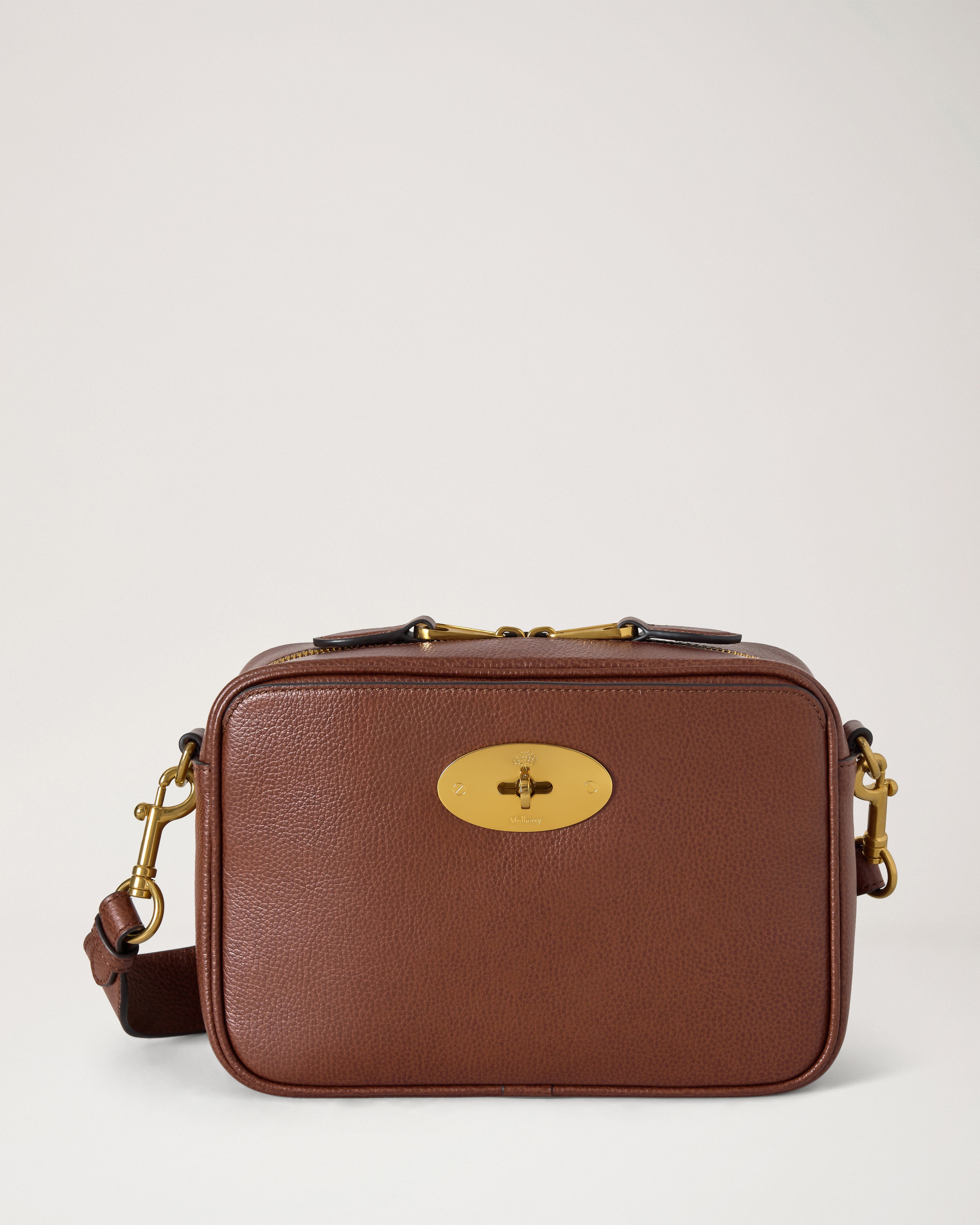 Mulberry | Darley Camera Bag | Oak Two-Tone Small Classic Grain