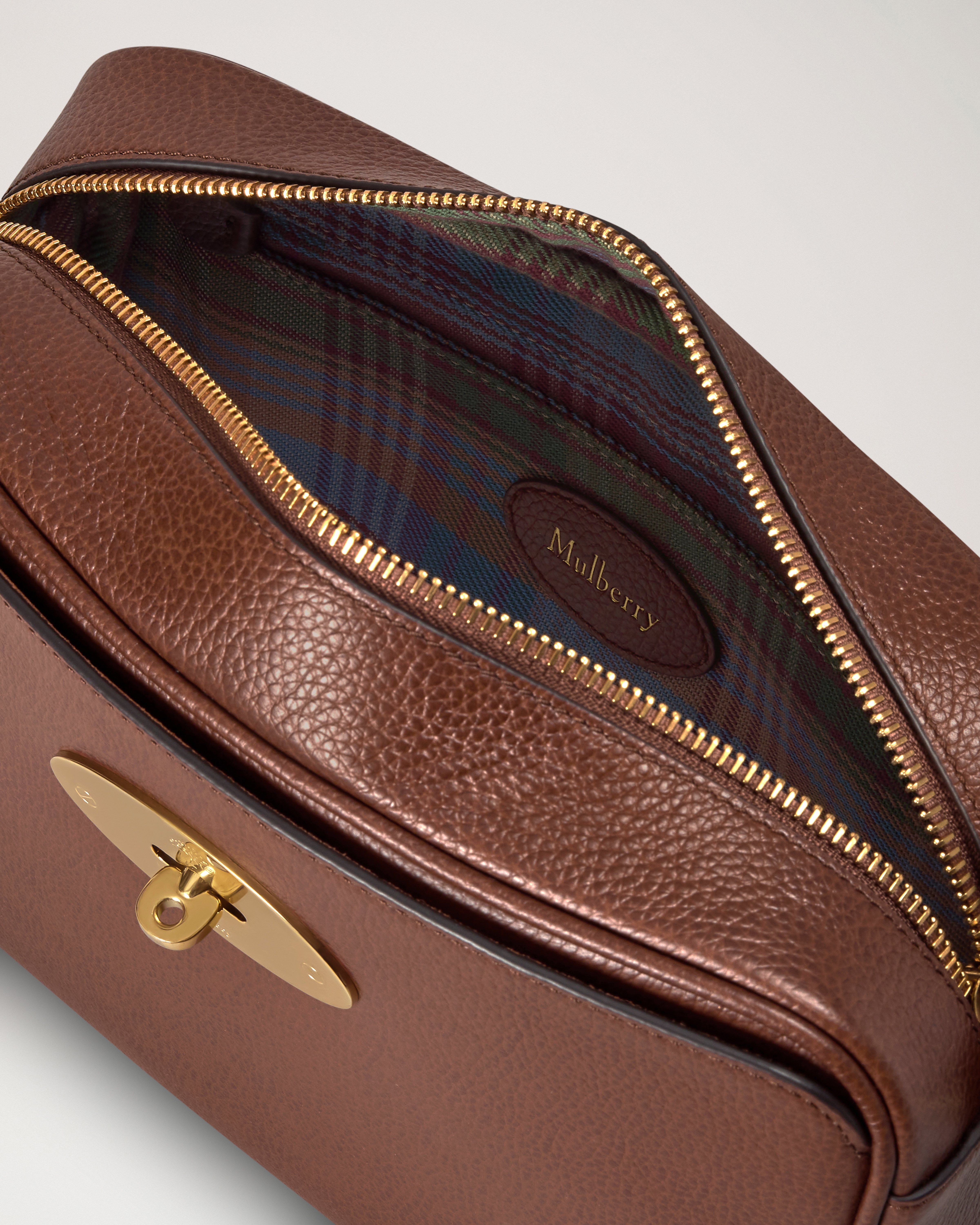 Mulberry | Darley Camera Bag | Oak Two-Tone Small Classic Grain