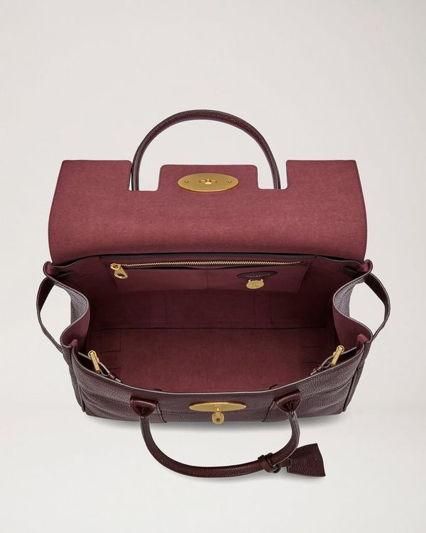 Mulberry | Bayswater | Oxblood Small Classic Grain | Bayswater