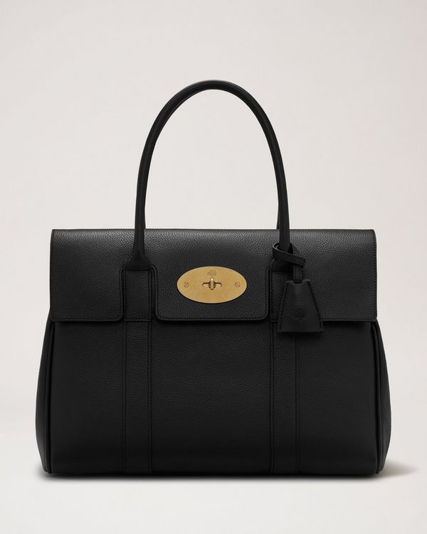 mulberry black bayswater tote