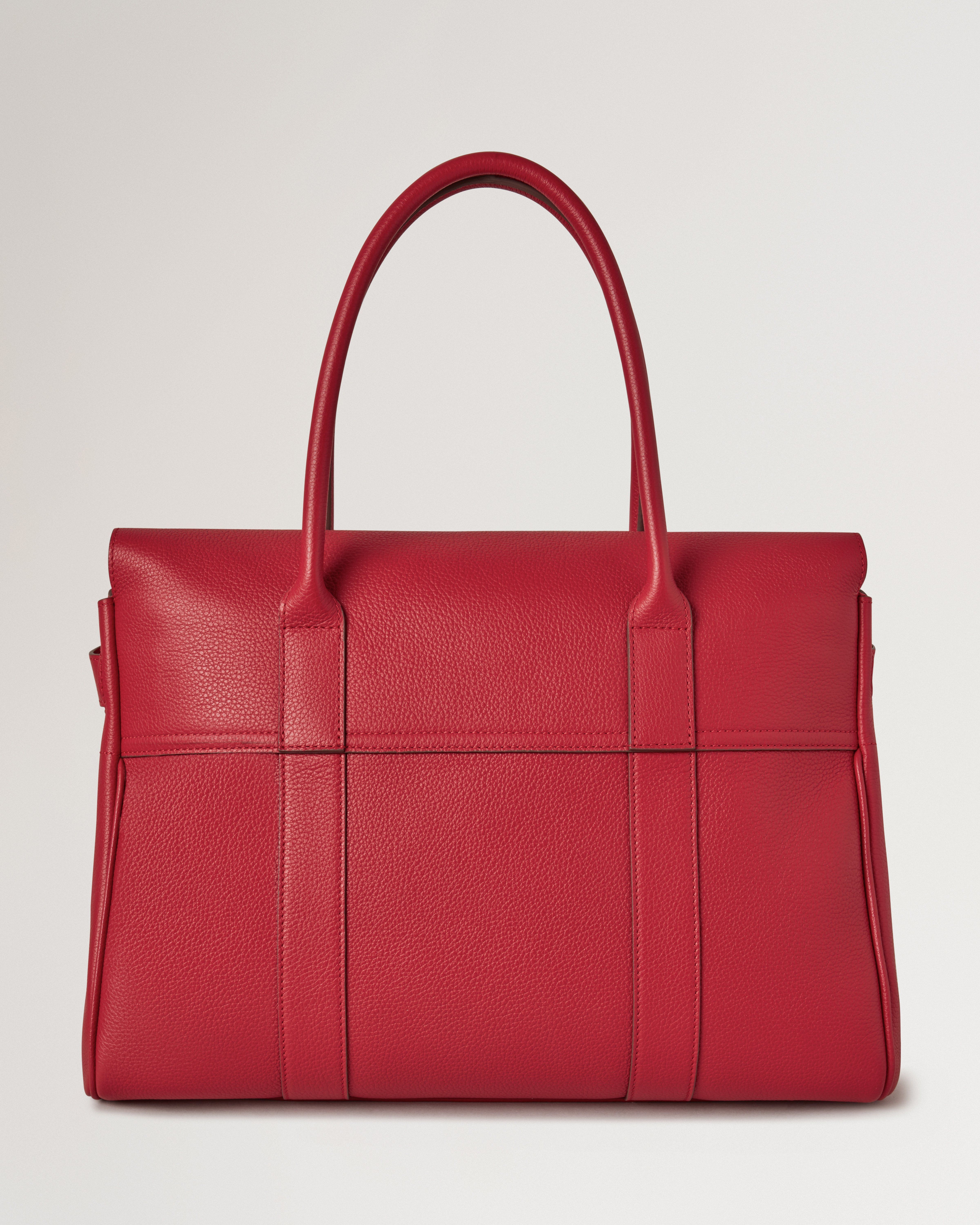 Bayswater Scarlet Red Small Classic Grain Women Mulberry