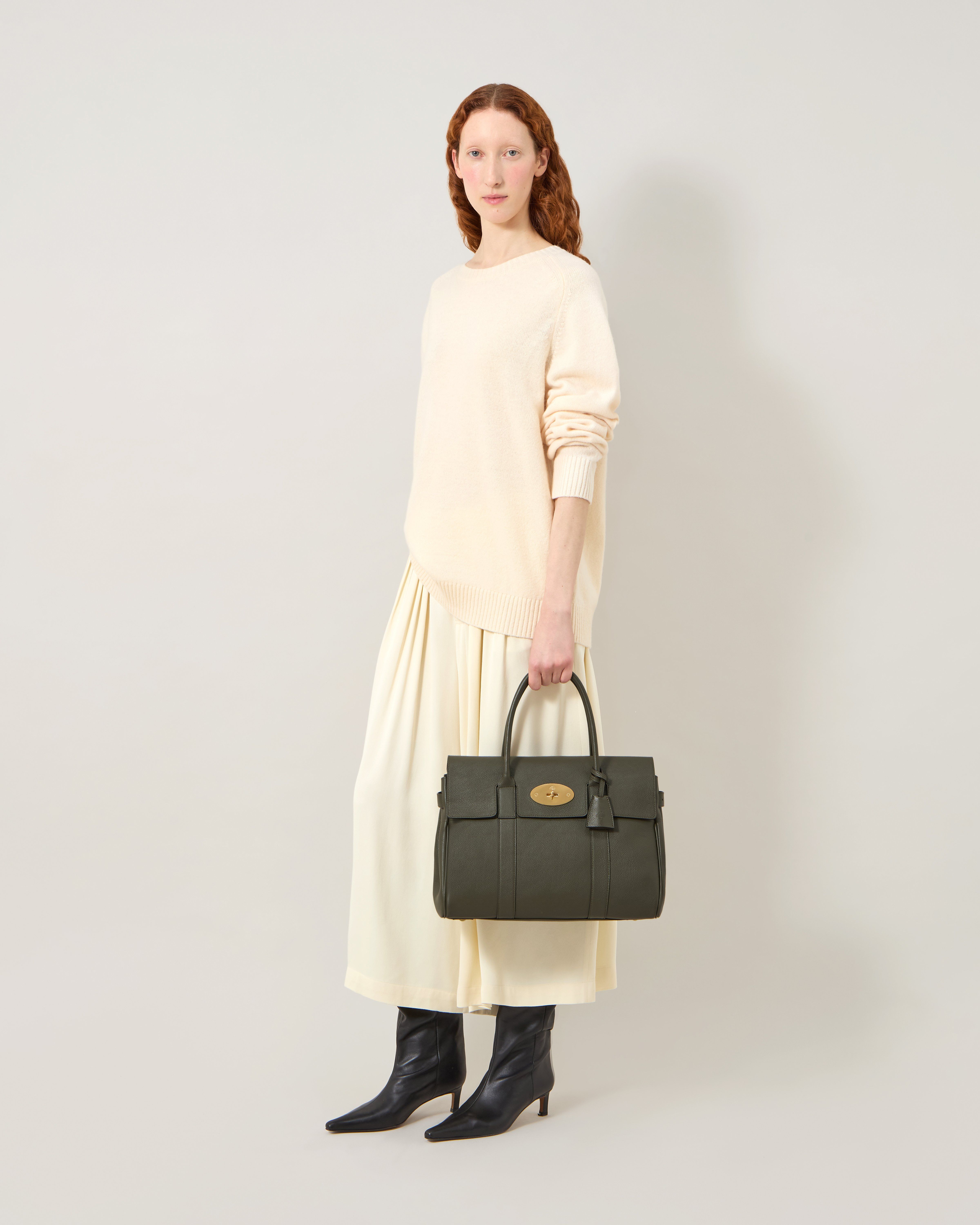Mulberry | ベイズウォーター | ジュニパーグリーン スモール